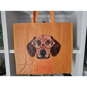 COPY - Reusable shopping bags Dachshund tote Home Hoods .